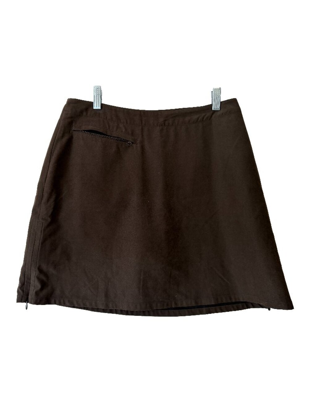 Patagonia Women's Active Skort VTG Gray Hiking Golf Athletic Skirt Size 8